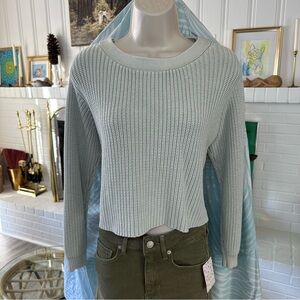 Light blue knit Sweater